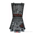 186pcs tool kits aluminum case with trolley